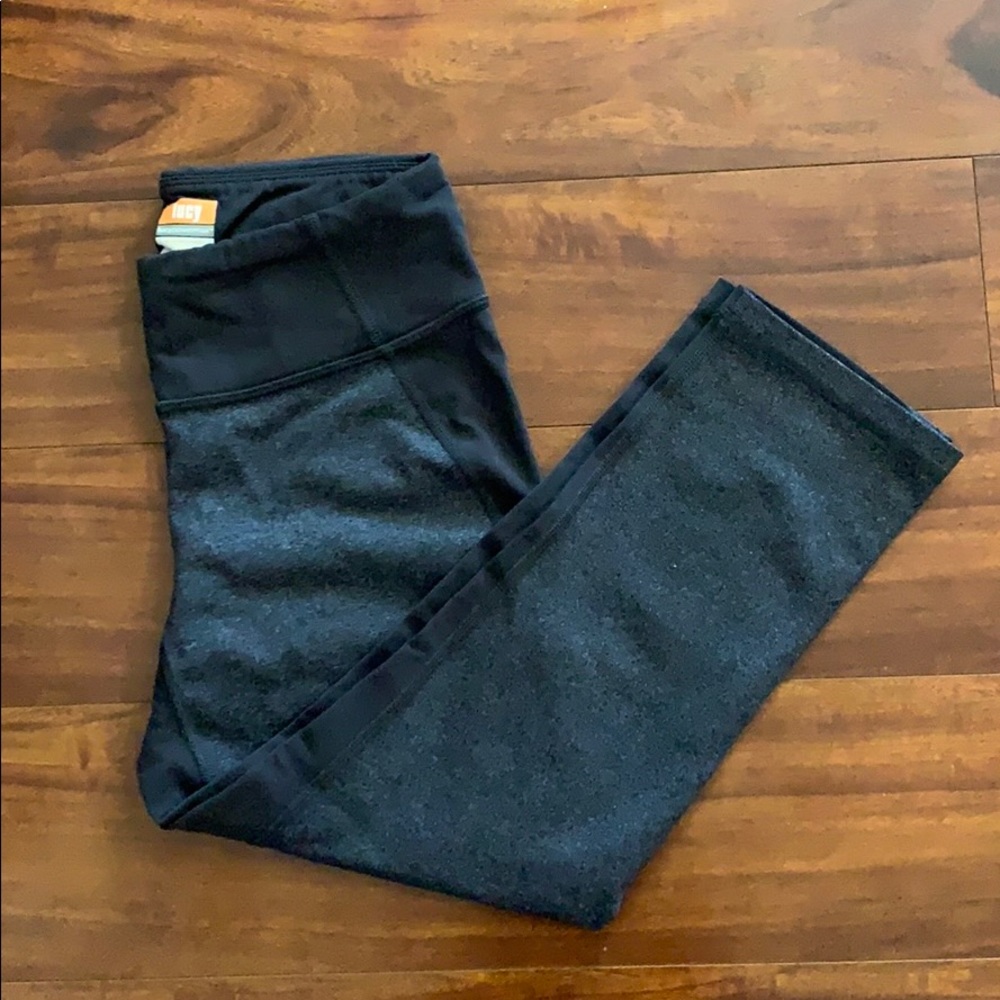 Lucy Grey Cropped Yoga Pants